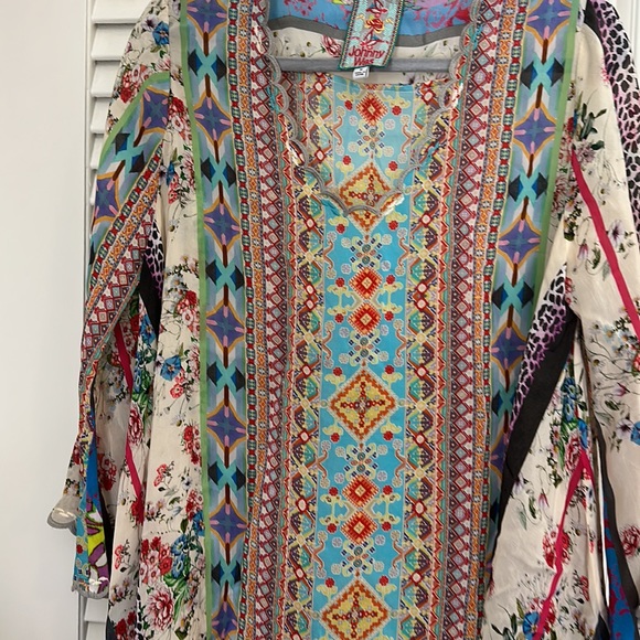 Johnny Was Top Size M - Picture 5 of 6
